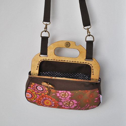 Rámová mini kabelka...Floral 35 — foto 2