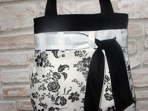 Letní černobílá taška — foto 2