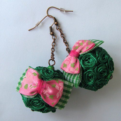 SLEVA 50 % !!! - Náušnice "Rose" — foto 2