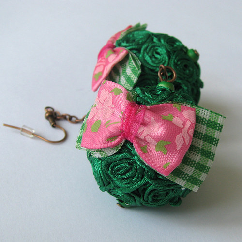 SLEVA 50 % !!! - Náušnice "Rose" — foto 4