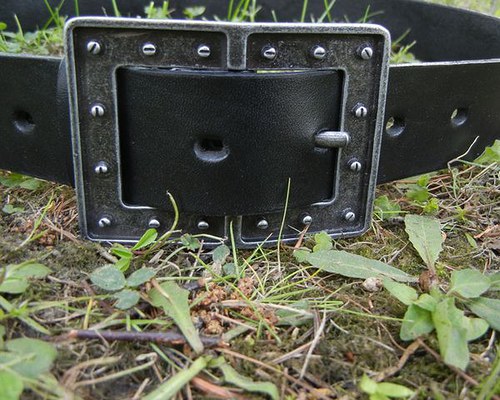 Kožený opasek technic — foto 3