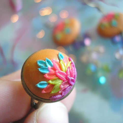Sada šperků Flower Button - Rio — foto 4