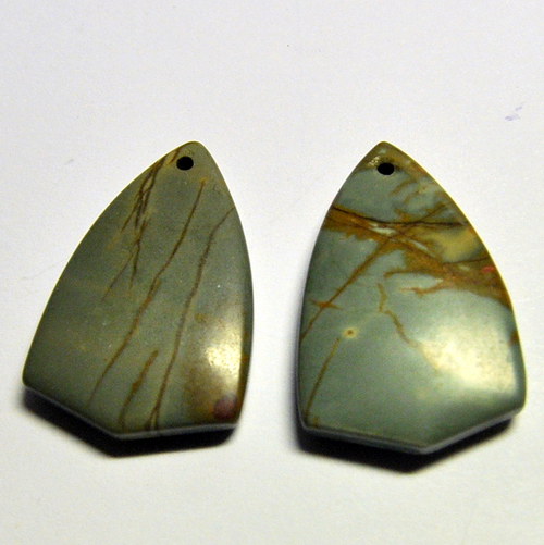Jaspis picasso 33x22 mm — foto 2