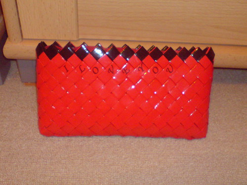 Červená candy bag kabelka — foto 2