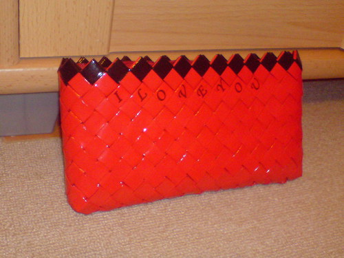 Červená candy bag kabelka — foto 4