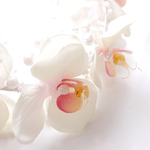 Orchideová víla ... čelenka — foto 2