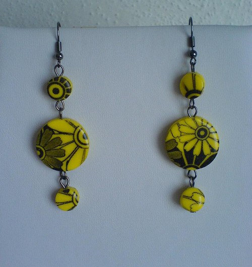 Black & yellow flowers — foto 3