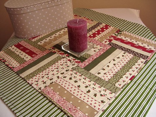 PATCHWORK na ZELENÉM prožku.... — foto 2