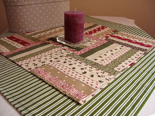 PATCHWORK na ZELENÉM prožku.... — foto 4