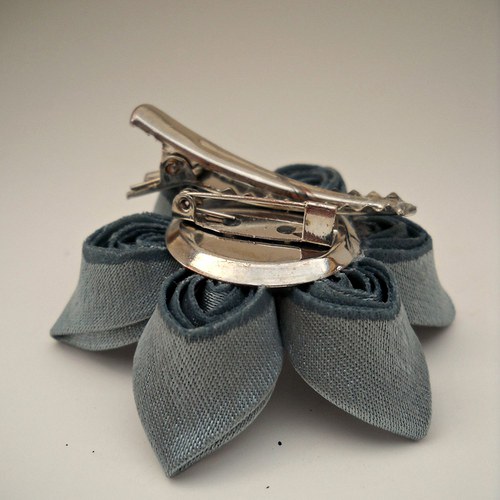 Kanzashi sponka/brož Gin — foto 4