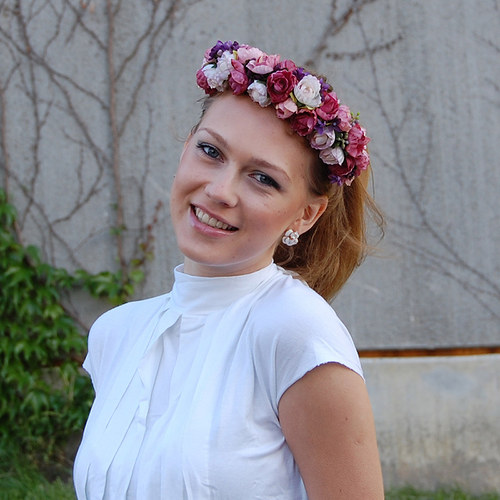 Růženkový věneček ... čelenka — foto 3