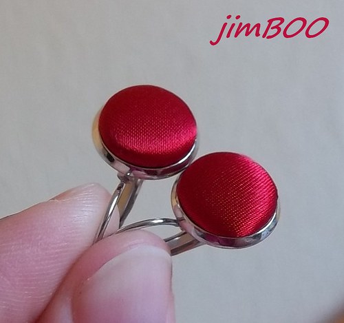 Naušnice s buttonky — foto 2
