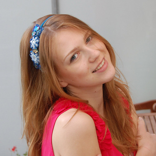 Poměnky ... čelenka — foto 3
