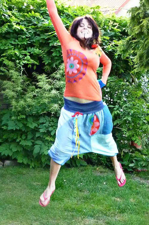 Kalhoty/šortky turecké Aladinky — foto 4