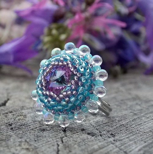 Pro vílu Větrnici - prsten - Swarovski... — foto 3