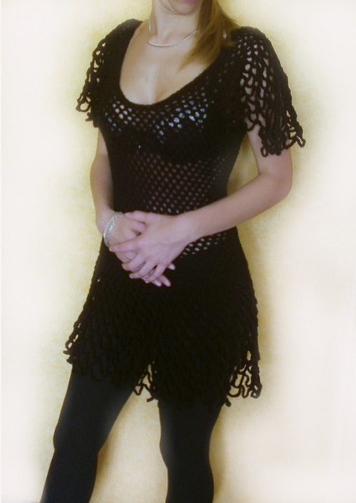 Letní černý top — foto 2
