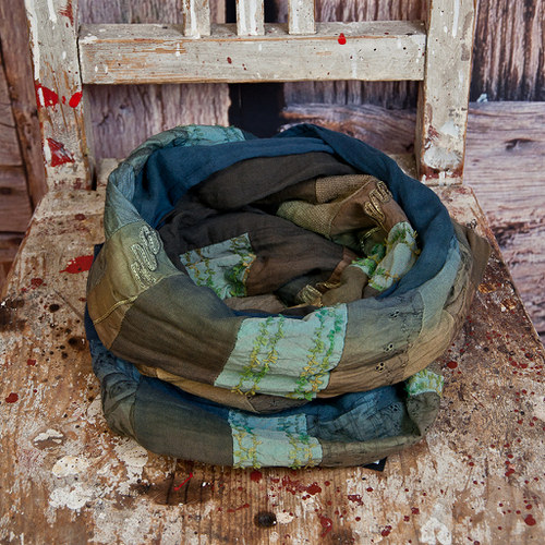 Tunel na krk - patchwork — foto 3