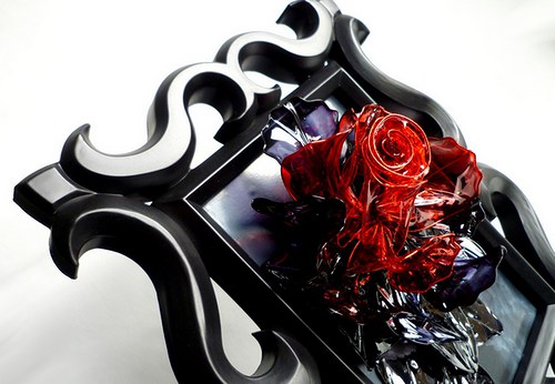 Květinový obraz new gothic design — foto 3