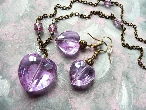 VALENTINE LAVENDER ( obří srdce.. souprava) — foto 3