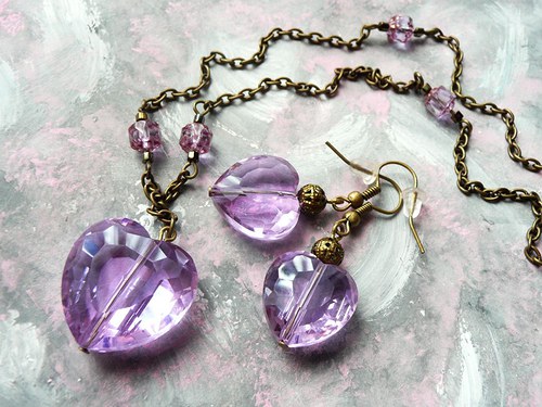 VALENTINE LAVENDER ( obří srdce.. souprava) — foto 4