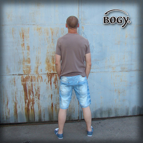 Pro ni a pro něho - sada 2ks riflových bermud — foto 5