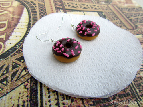 Sladké náušnice -donuty — foto 2