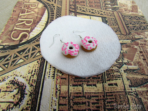 Sladké náušnice -donuty — foto 3