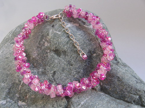 Náramek - Pink — foto 2