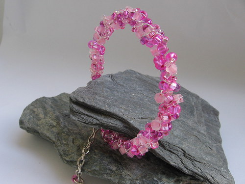 Náramek - Pink — foto 3