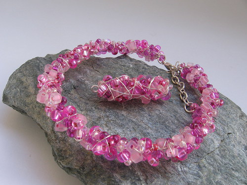 Náramek - Pink — foto 4