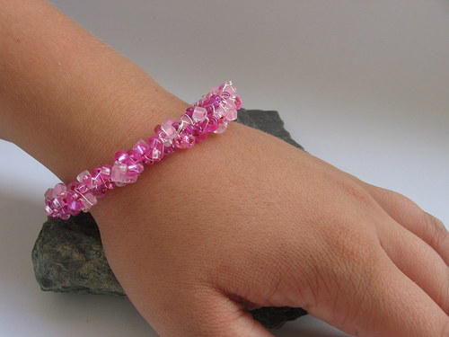 Náramek - Pink — foto 5