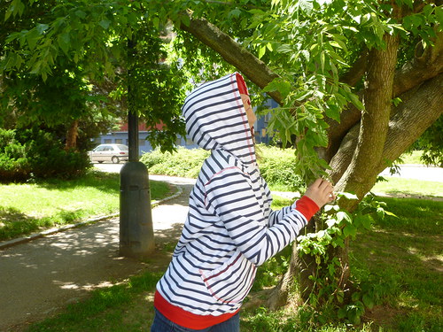 Námořnická mikina...teplá... — foto 3