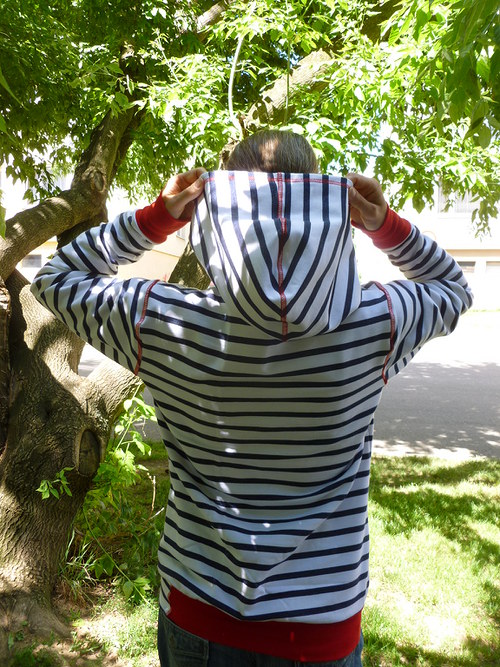 Námořnická mikina...teplá... — foto 5