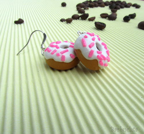 Sladké náušnice -donuty — foto 6