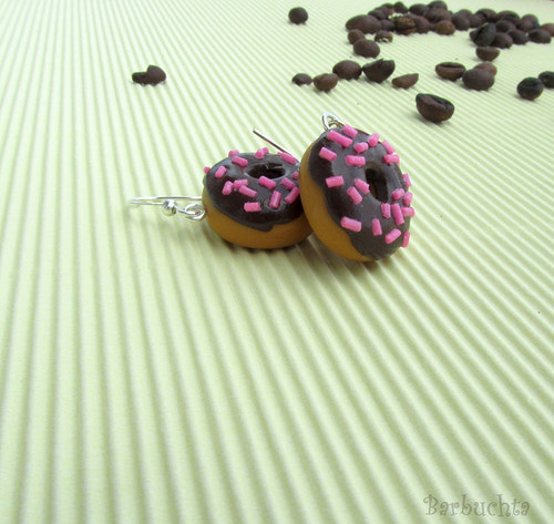Sladké náušnice -donuty — foto 6