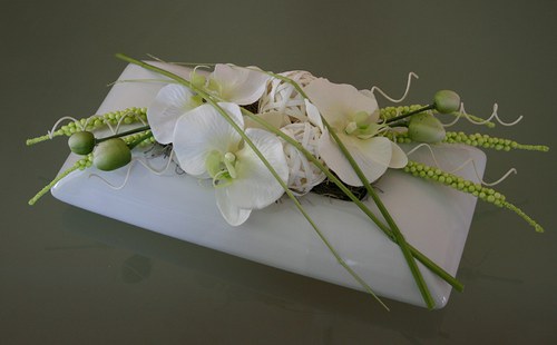 Celoroční dekorace v zelenobílé — foto 3