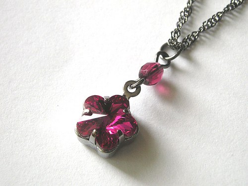 Swarovski sada Flower Fuchsia — foto 4