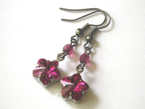 Swarovski sada Flower Fuchsia — foto 5