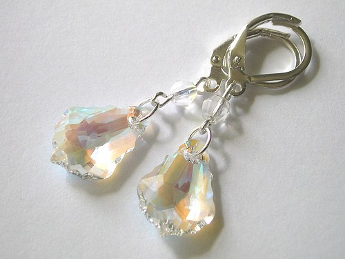 Swarovski sada Baroko Crystal Blue AB — foto 3
