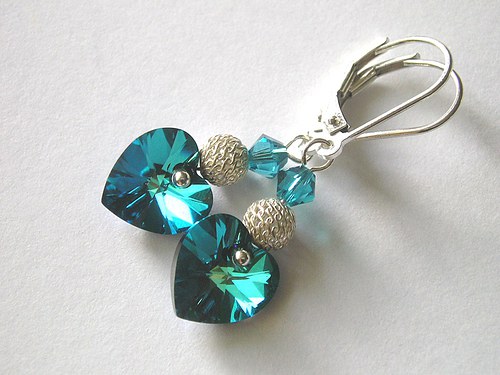 Swarovski sada Bermuda Blue ( stříbro 925 ) — foto 3