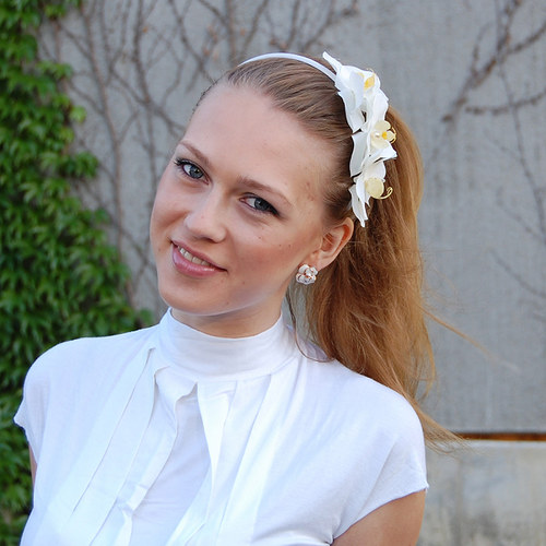 Orchideová princezna ... čelenka — foto 2