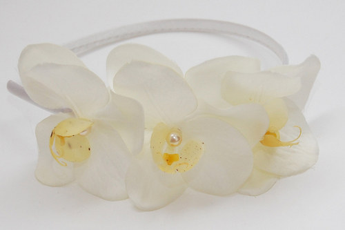 Orchideová princezna ... čelenka — foto 3