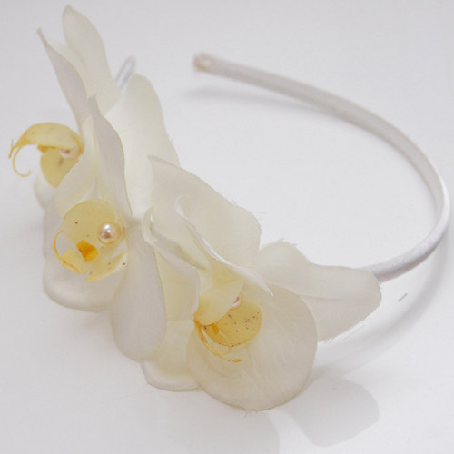Orchideová princezna ... čelenka — foto 6
