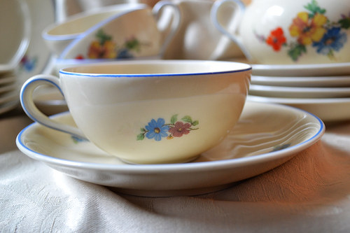 Porcelánový čajový servis Plankenhammer — foto 4