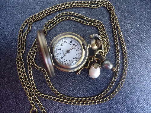 Náhrdelník s hodinkami "Pearl" — foto 2