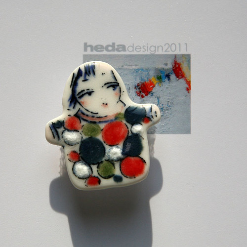 Ono Danka Dot (porcelán.brož) — foto 2