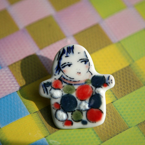 Ono Danka Dot (porcelán.brož) — foto 3