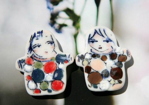 Ono Dan Dot (porcelán.brož) — foto 4
