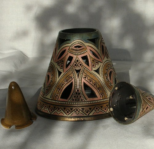 Aromalampa - jehlan V - 26 cm — foto 3