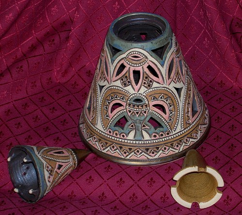 Aromalampa - jehlan V - 26 cm — foto 5